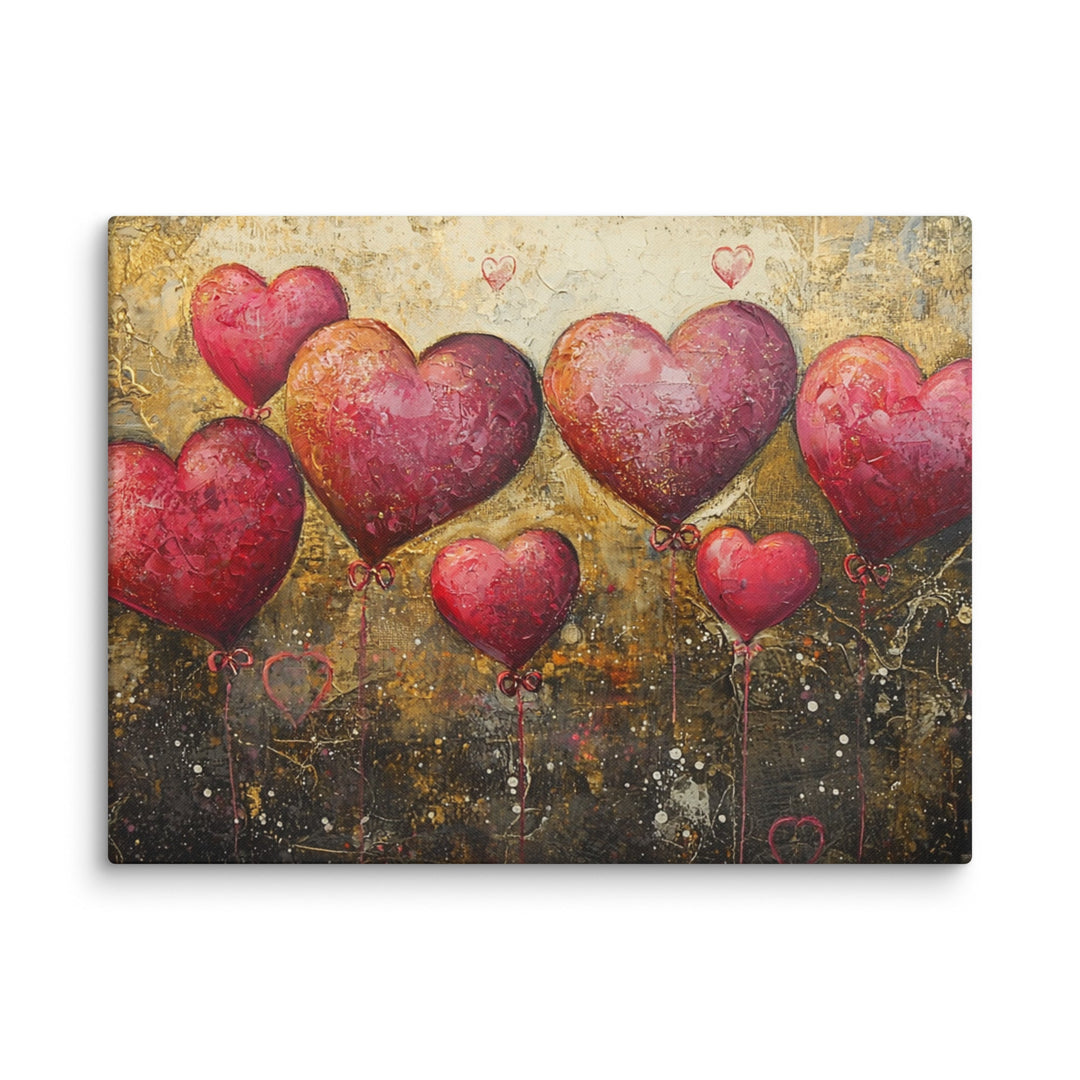Love Always Rises Canvas Wall Art - Polendo Design canvas Wall Art Love Always Rises Canvas