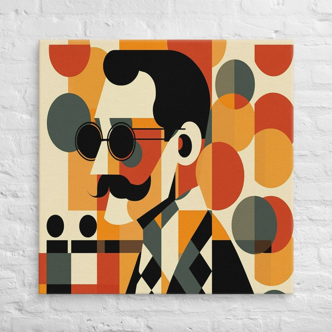 Retro Persona Canvas Wall Art by Polendo Design - Polendo Design Retro Persona canvas wall art