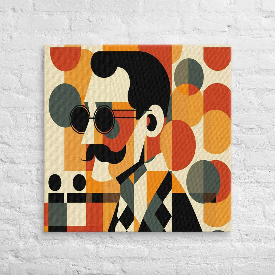 Retro Persona Canvas Wall Art by Polendo Design - Polendo Design Retro Persona canvas wall art