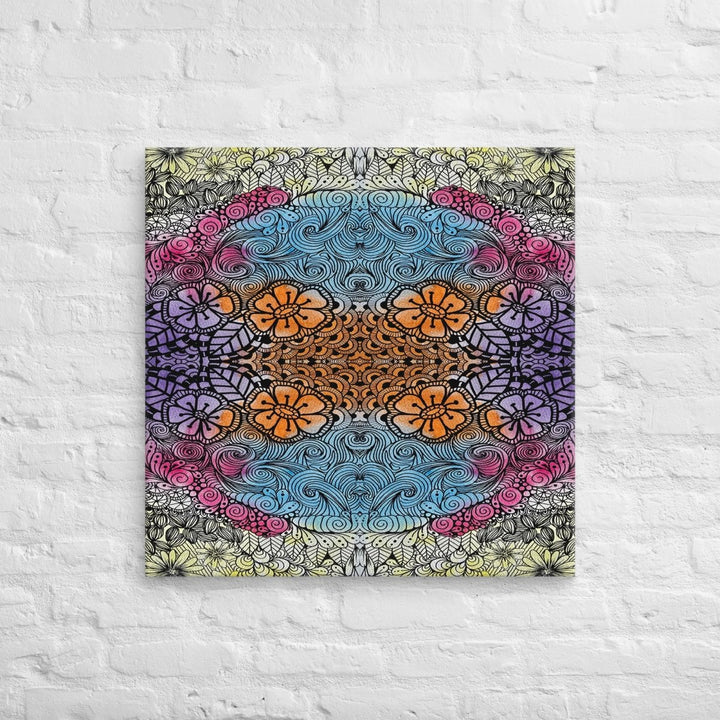 Cathedral Bloomwave Canvas Wall Art by Polendo Design - Polendo Design Cathedral Bloomwave canvas wall art