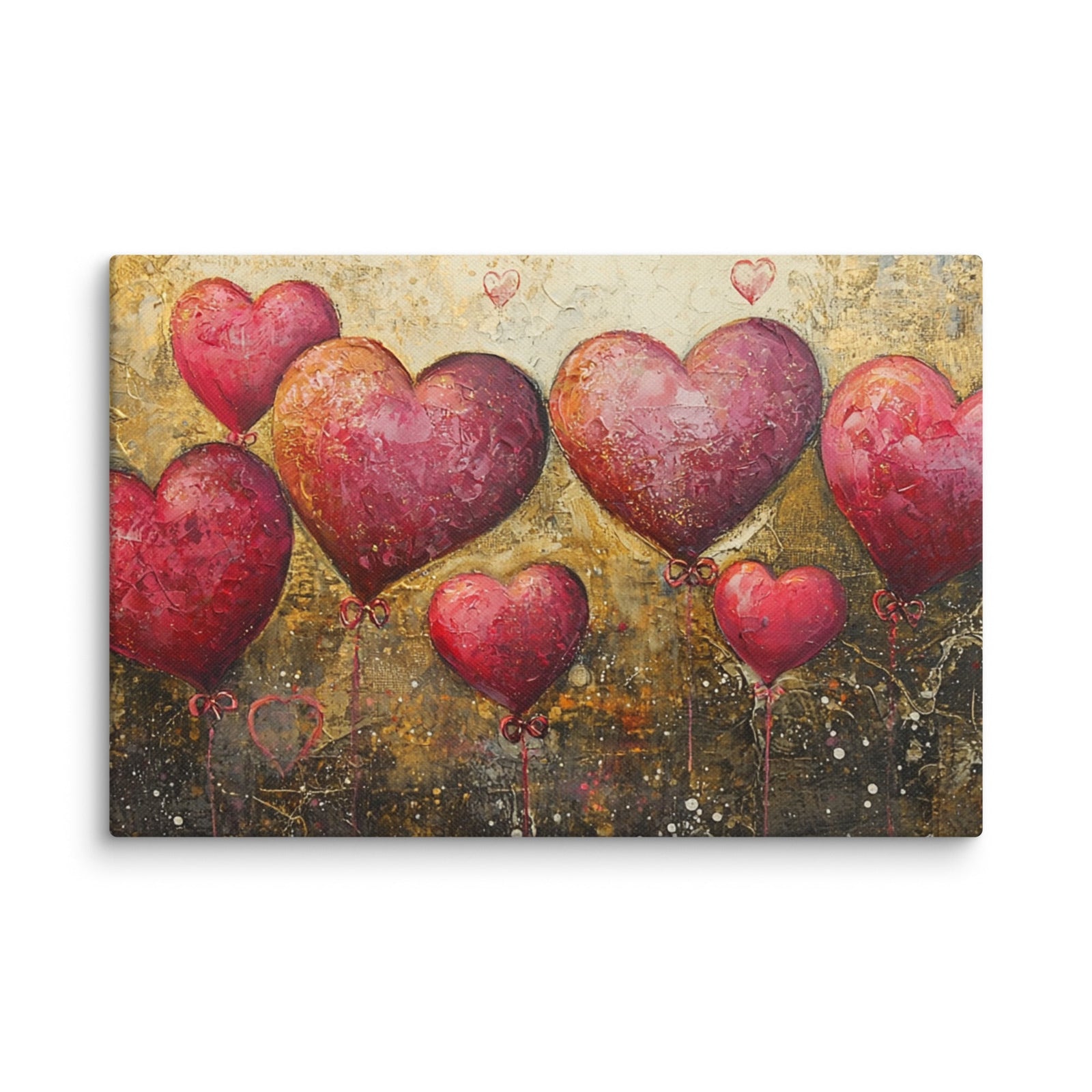 Love Always Rises Canvas Wall Art - Polendo Design canvas Wall Art Love Always Rises Canvas