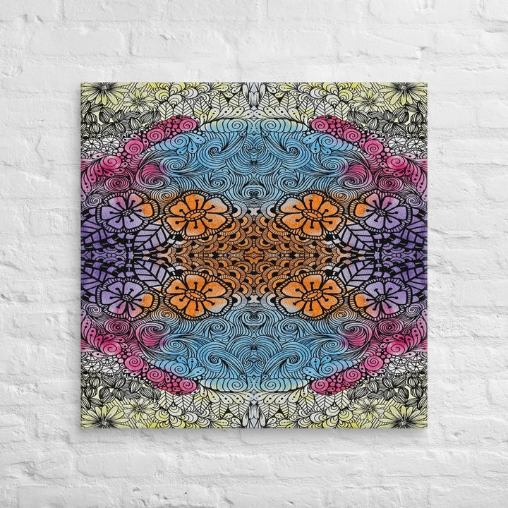 Cathedral Bloomwave Canvas Wall Art by Polendo Design - Polendo Design Cathedral Bloomwave canvas wall art