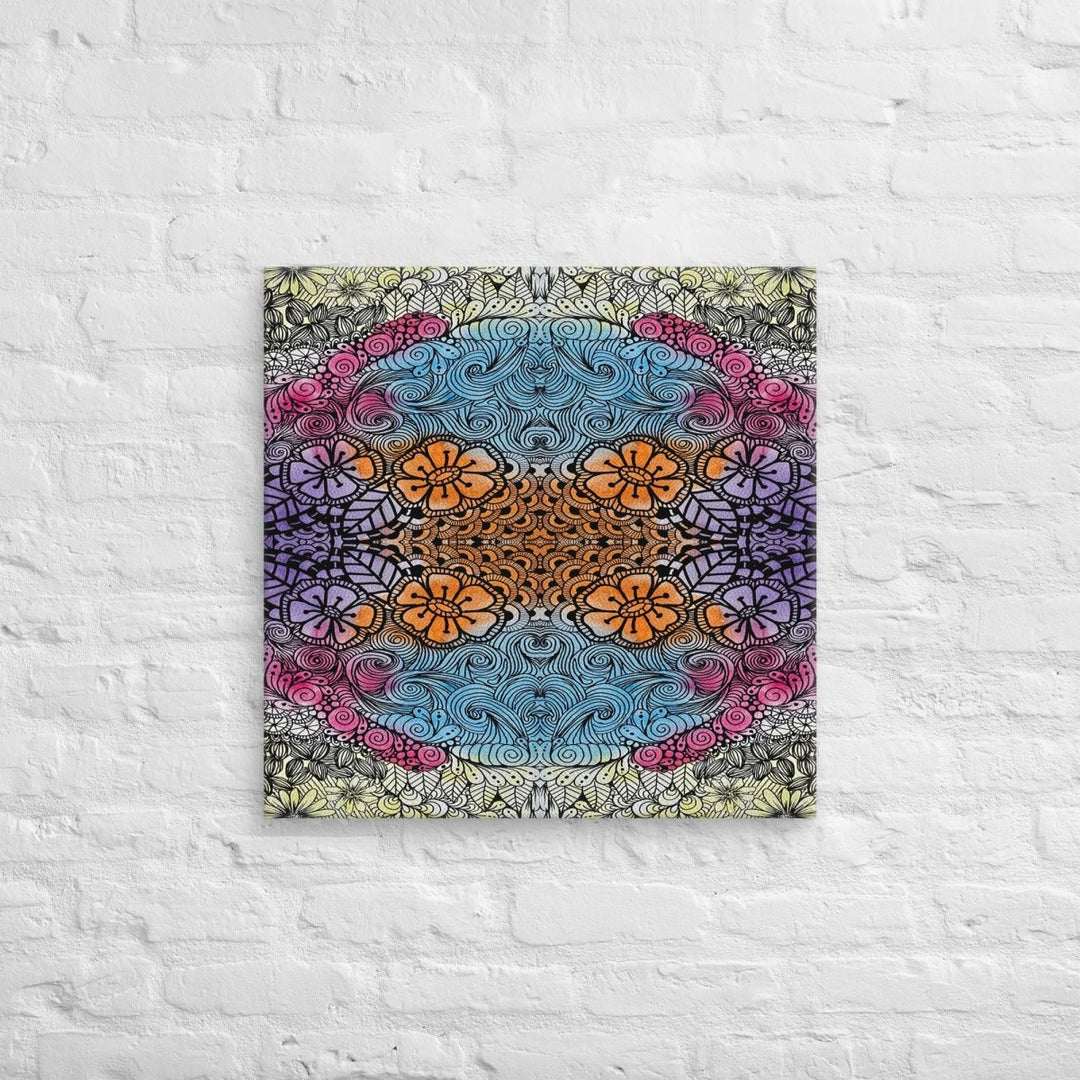 Cathedral Bloomwave Canvas Wall Art by Polendo Design - Polendo Design Cathedral Bloomwave canvas wall art