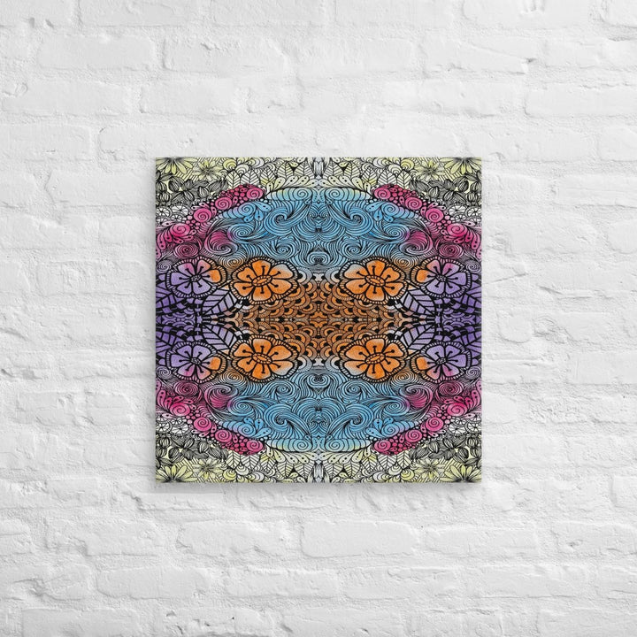 Cathedral Bloomwave Canvas Wall Art by Polendo Design - Polendo Design Cathedral Bloomwave canvas wall art