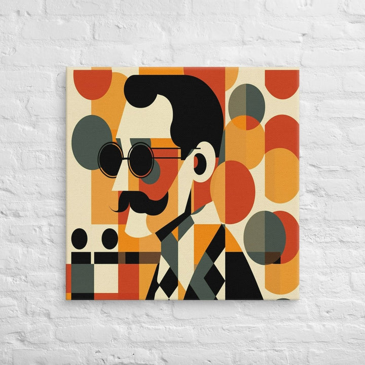 Retro Persona Canvas Wall Art by Polendo Design - Polendo Design Retro Persona canvas wall art