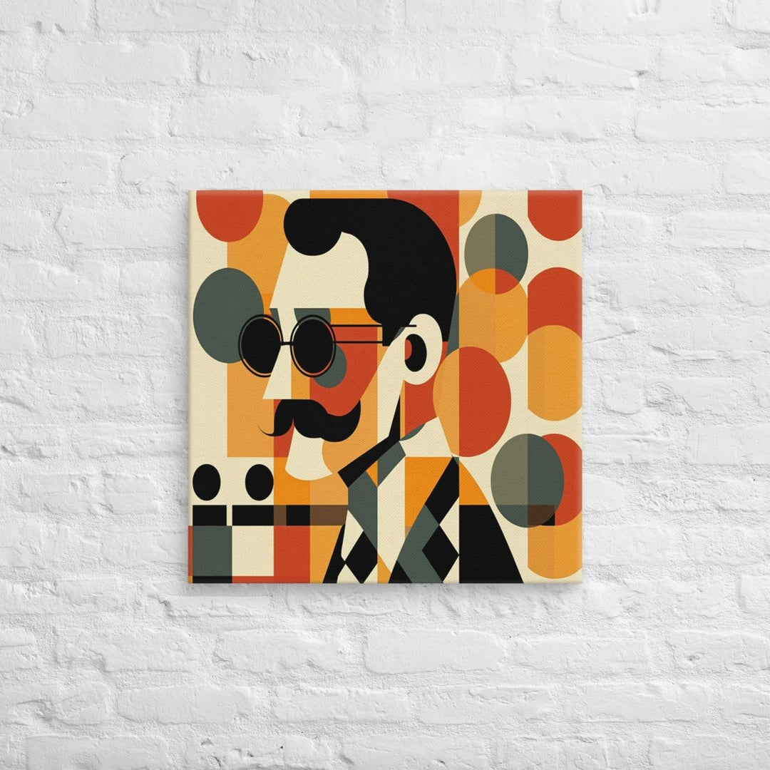 Retro Persona Canvas Wall Art by Polendo Design - Polendo Design Retro Persona canvas wall art