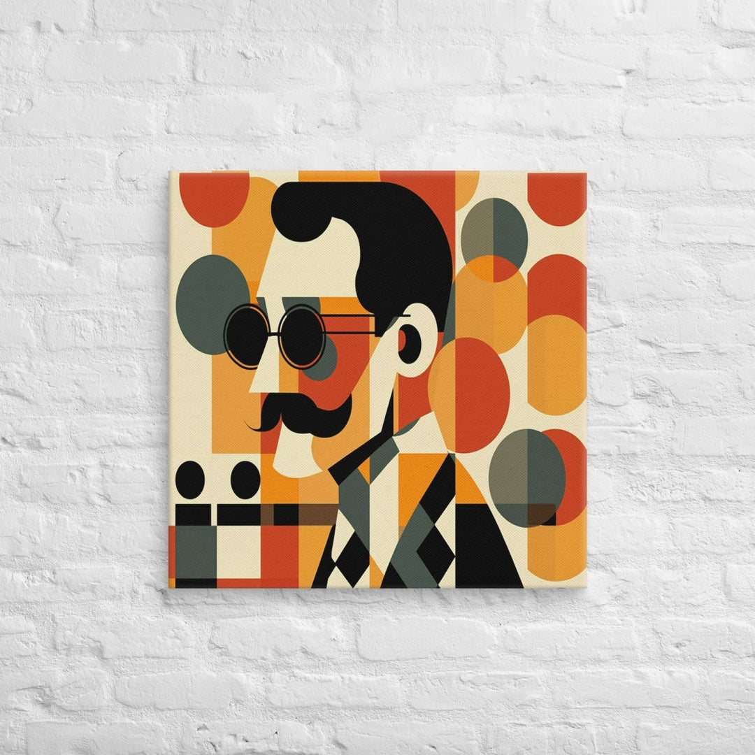 Retro Persona Canvas Wall Art by Polendo Design - Polendo Design Retro Persona canvas wall art