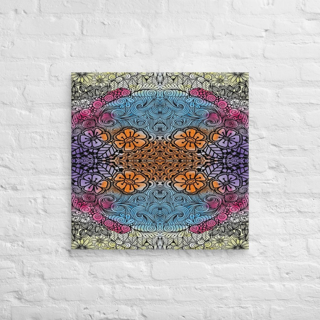Cathedral Bloomwave Canvas Wall Art by Polendo Design - Polendo Design Cathedral Bloomwave canvas wall art