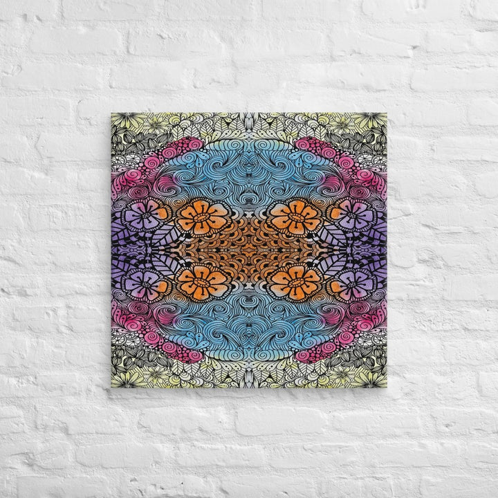 Cathedral Bloomwave Canvas Wall Art by Polendo Design - Polendo Design Cathedral Bloomwave canvas wall art