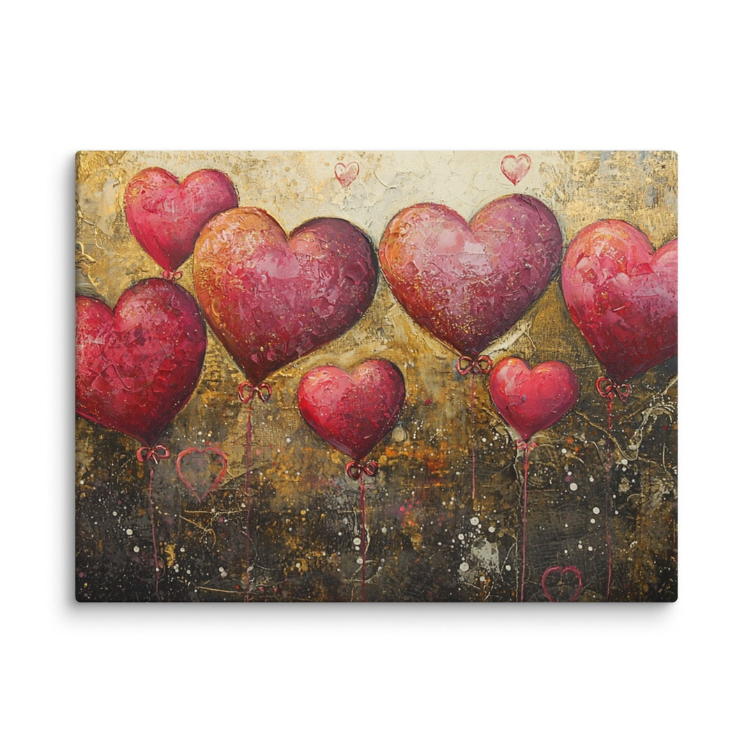 Love Always Rises Canvas Wall Art - Polendo Design canvas Wall Art Love Always Rises Canvas