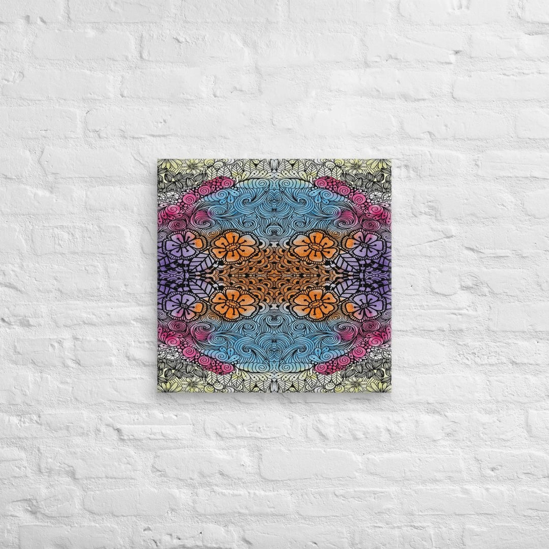 Cathedral Bloomwave Canvas Wall Art by Polendo Design - Polendo Design Cathedral Bloomwave canvas wall art