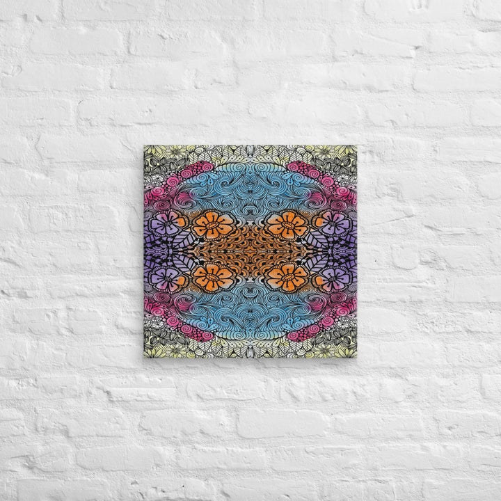 Cathedral Bloomwave Canvas Wall Art by Polendo Design - Polendo Design Cathedral Bloomwave canvas wall art