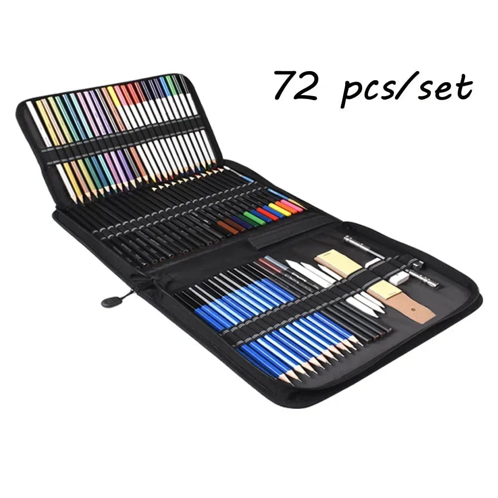 Colored Pencil &amp; Sketching Art Set by Polendo Design - Polendo Design Colored Pencil &amp; Sketching Art Set