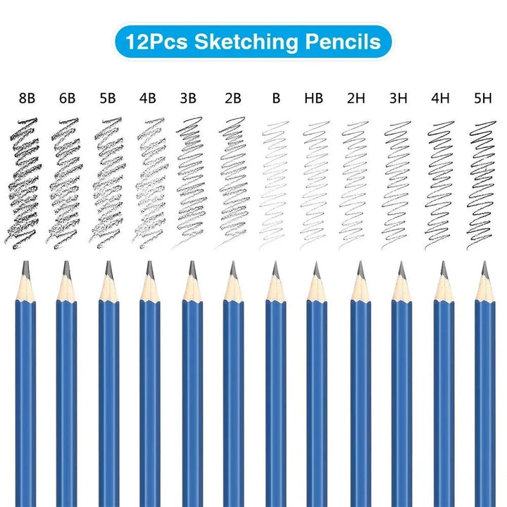 Colored Pencil &amp; Sketching Art Set by Polendo Design - Polendo Design Colored Pencil &amp; Sketching Art Set