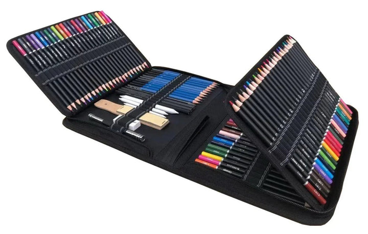 Colored Pencil &amp; Sketching Art Set by Polendo Design - Polendo Design Colored Pencil &amp; Sketching Art Set
