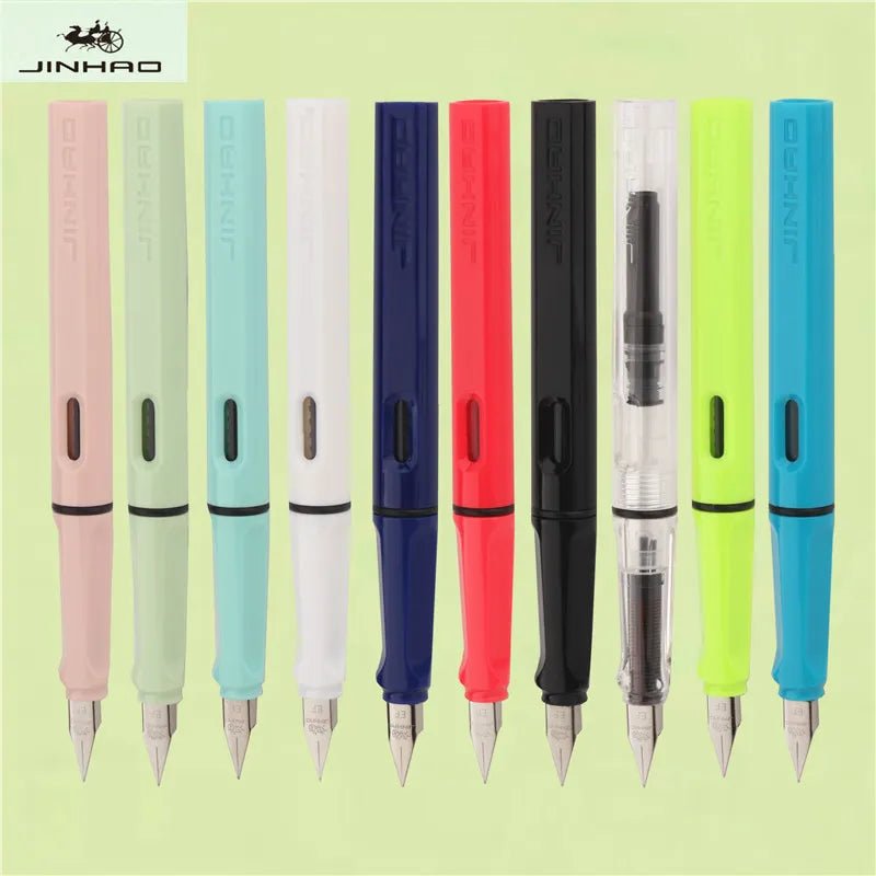 Colorful Student Fountain Pen – 0.5mm Smooth Writing Pen - Polendo Design