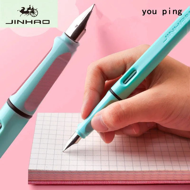 Colorful Student Fountain Pen – 0.5mm Smooth Writing Pen - Polendo Design