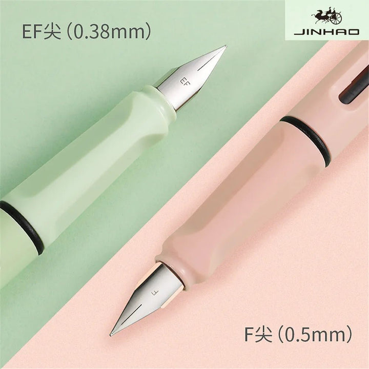 Colorful Student Fountain Pen – 0.5mm Smooth Writing Pen - Polendo Design