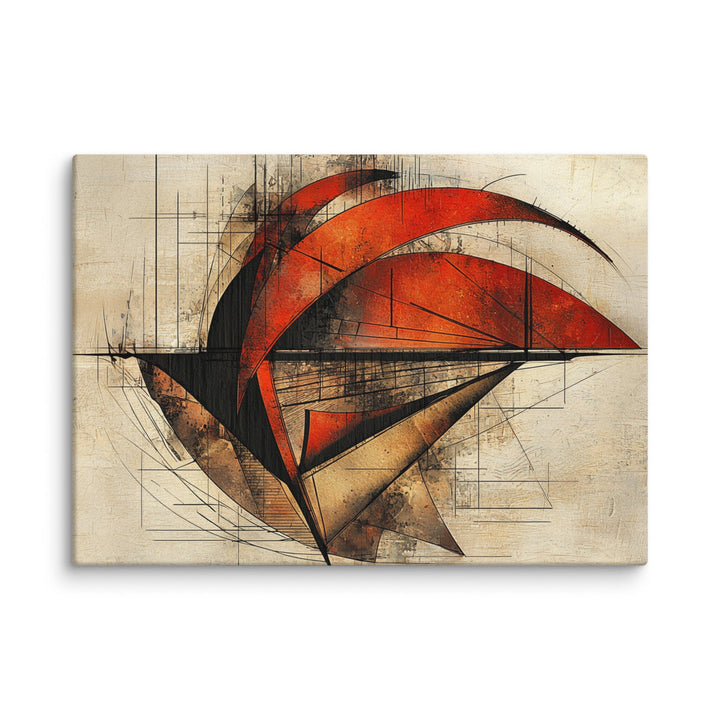 Constructed Momentum Canvas Wall Art - Polendo Design Constructed Momentum Canvas