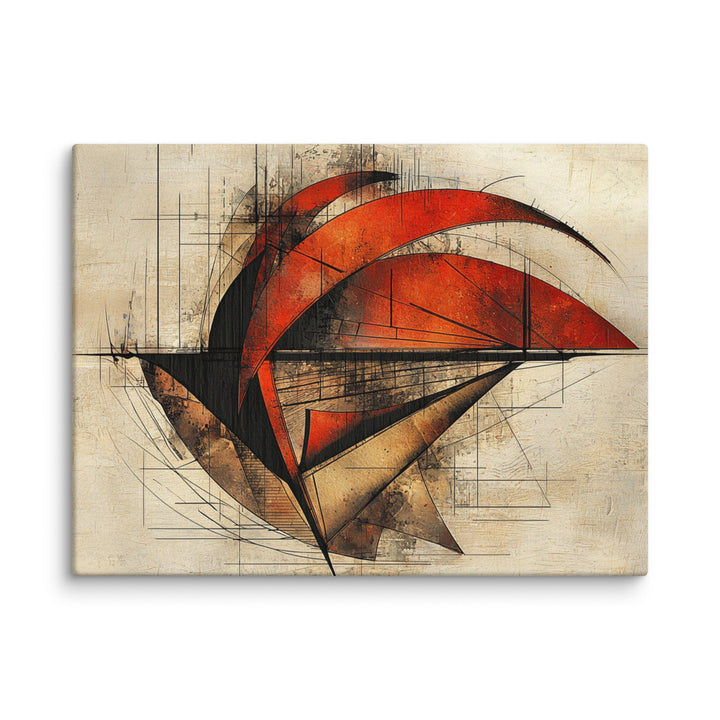Constructed Momentum Canvas Wall Art - Polendo Design Constructed Momentum Canvas