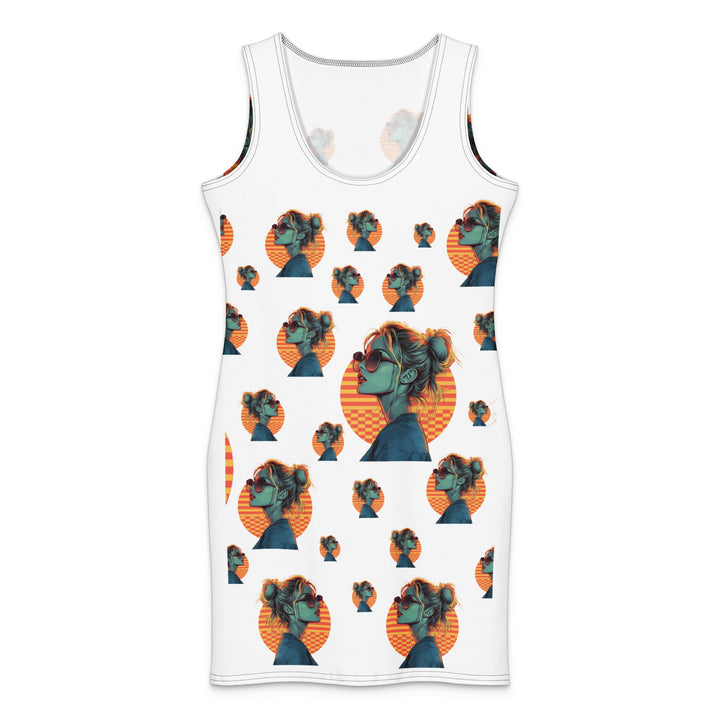 Liz Cotton Bodycon Dress for Everyday Style - Polendo Design liz cotton bodycon dress