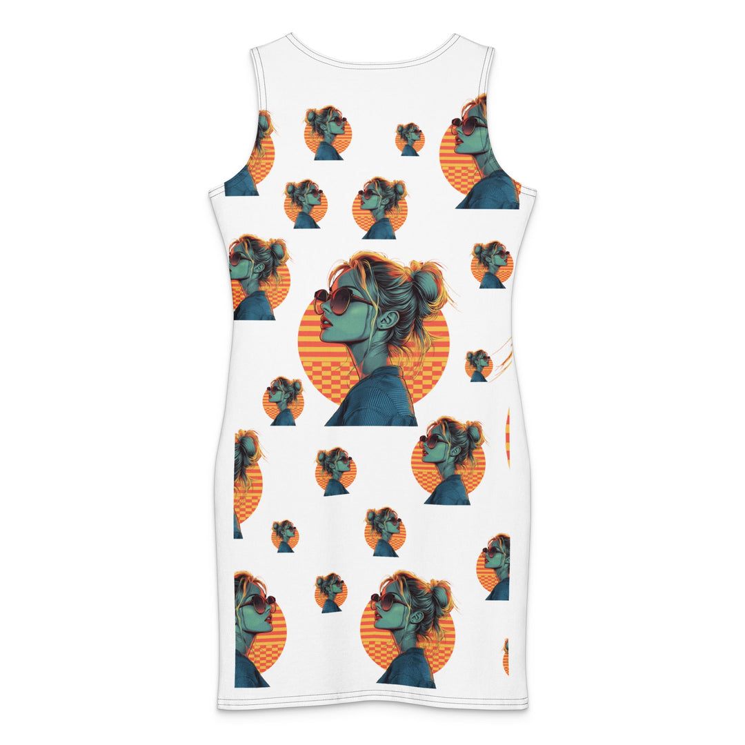 Liz Cotton Bodycon Dress for Everyday Style - Polendo Design liz cotton bodycon dress
