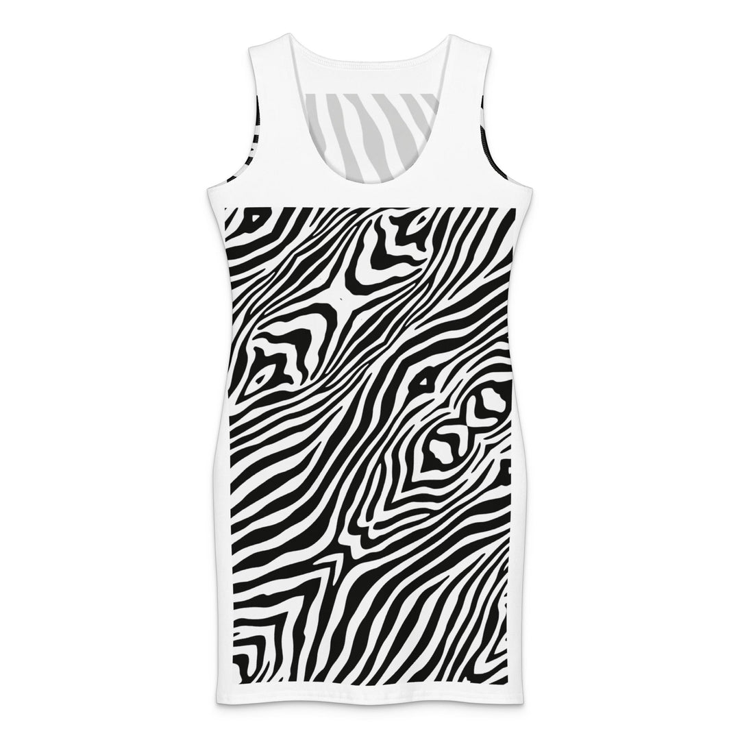 Zebra Cotton Baby Bodysuit Dress for Everyday Comfort - Polendo Design zebra cotton baby bodysuit dress