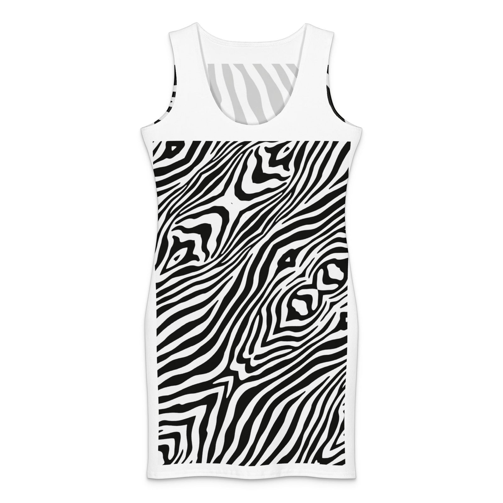 Zebra Cotton Baby Bodysuit Dress for Everyday Comfort - Polendo Design zebra cotton baby bodysuit dress