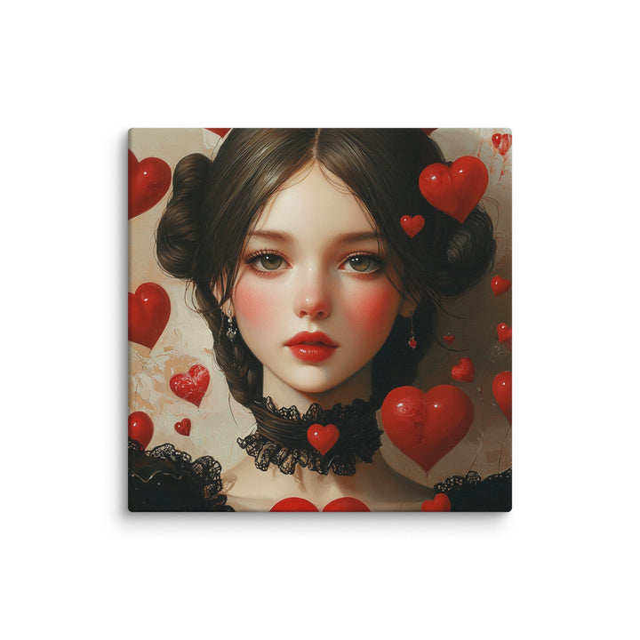 " Crimson Crush " Canvas - Polendo Design