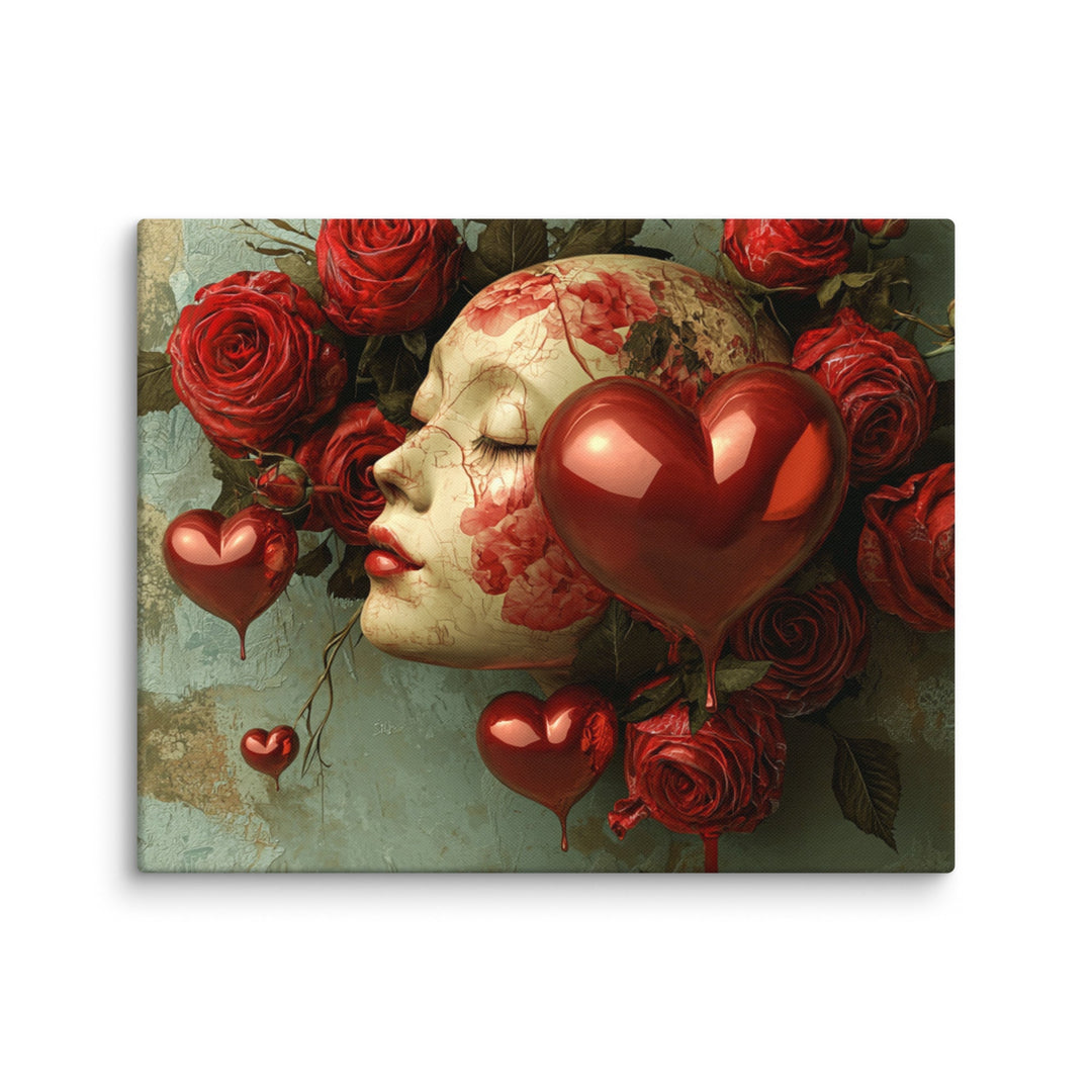 Devotion in Bloom Canvas Wall Art - Polendo Design Devotion in Bloom Canvas