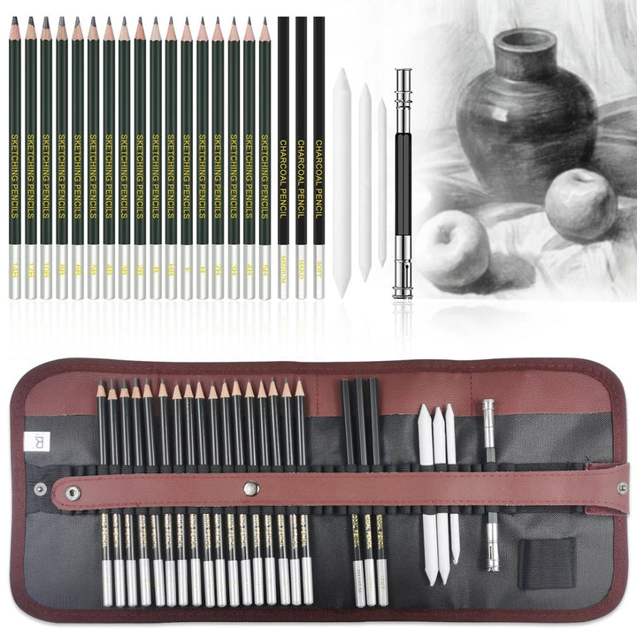 Drawing Sketching &amp; Coloring Pencil Set by Polendo Design - Polendo Design Drawing Sketching &amp; Coloring Pencil Set