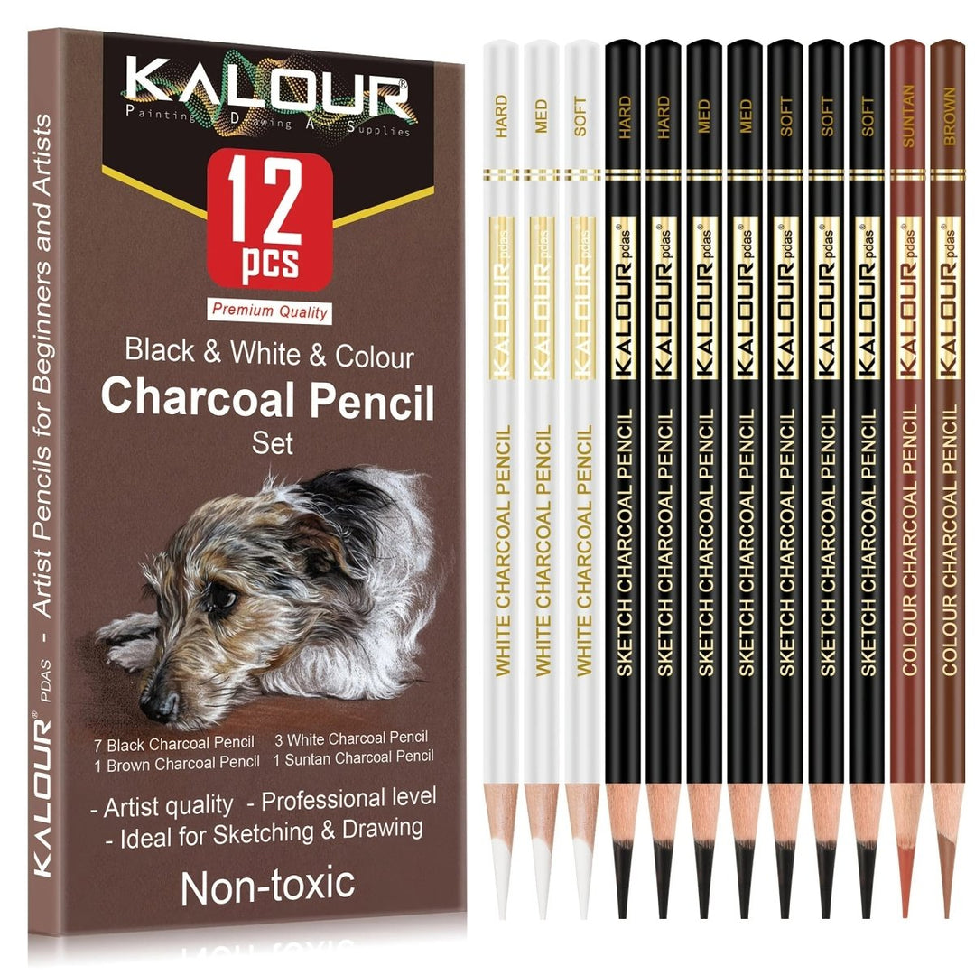 Drawing Sketching &amp; Coloring Pencil Set by Polendo Design - Polendo Design Drawing Sketching &amp; Coloring Pencil Set