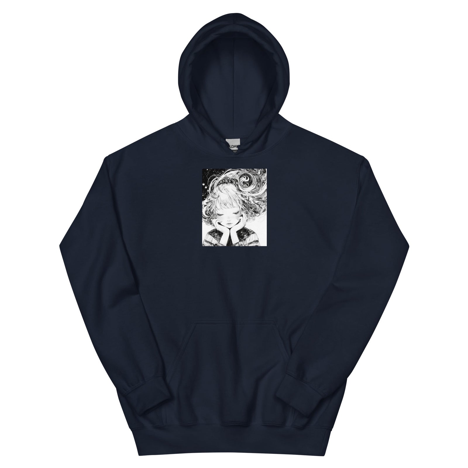 Dreaming in Silence Unisex Graphic Hoodie - Polendo Design unisex graphic hoodie