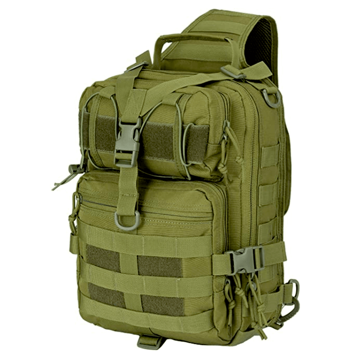Tactical 15L Sling Backpack with Molle System