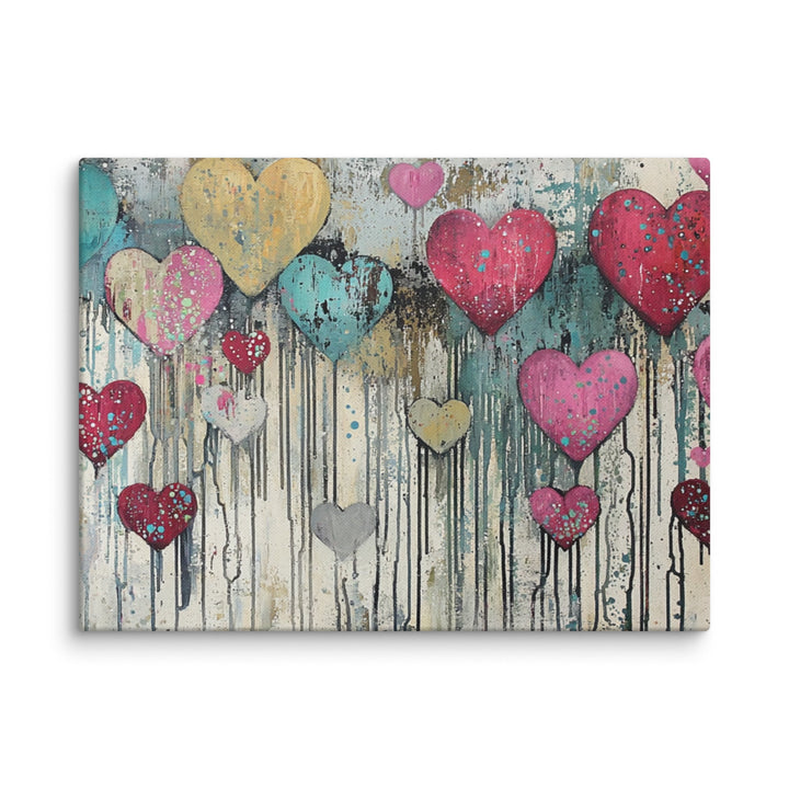 Falling in Love Canvas Wall Art - Polendo Design Falling in Love Canvas