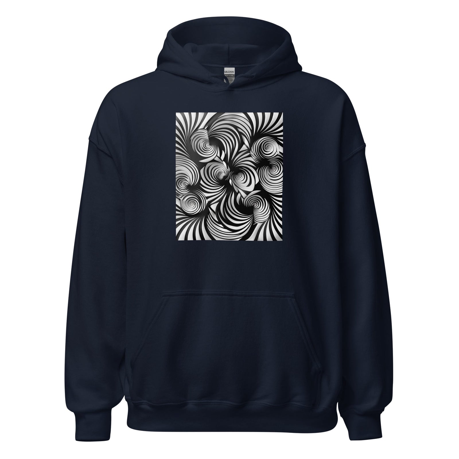 Gravity in Motion Unisex Hoodie - Polendo Design unisex graphic hoodie