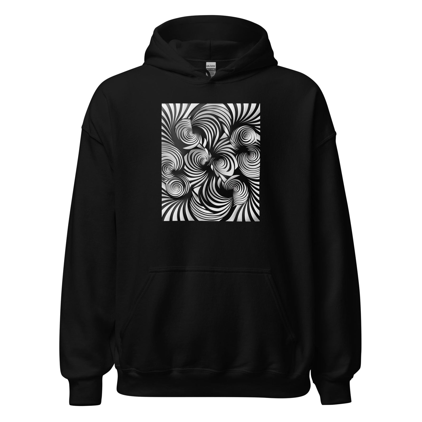 Gravity in Motion Unisex Hoodie - Polendo Design unisex graphic hoodie
