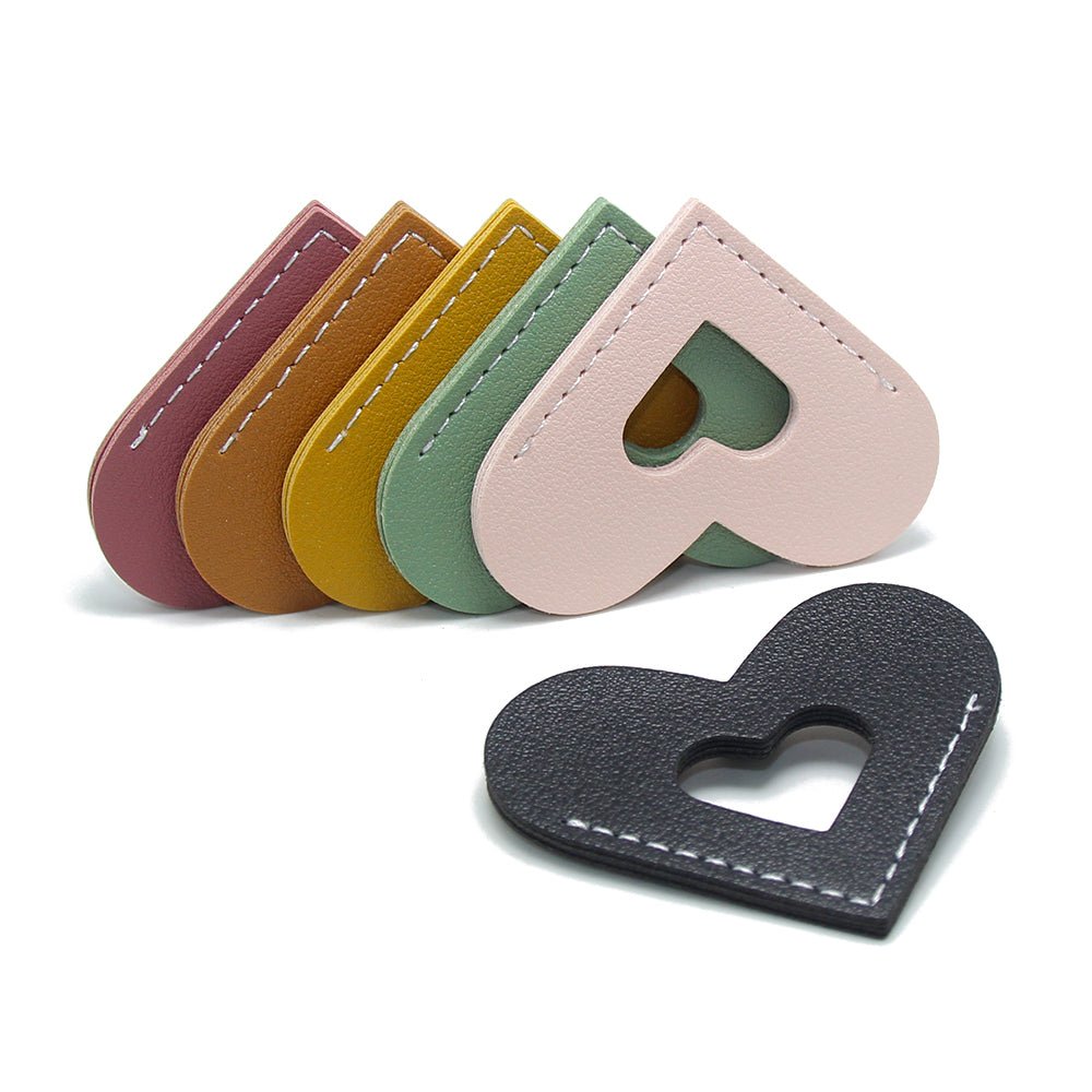 Heart Corner Bookmark – Cute Page Marker for Books &amp; Gifts - Polendo Design heart corner bookmark