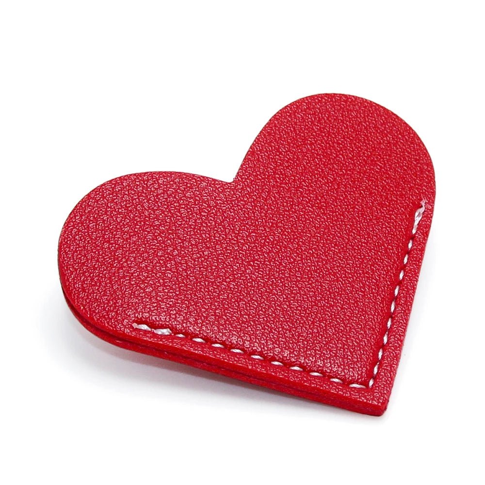 Heart Corner Bookmark – Cute Page Marker for Books &amp; Gifts - Polendo Design heart corner bookmark