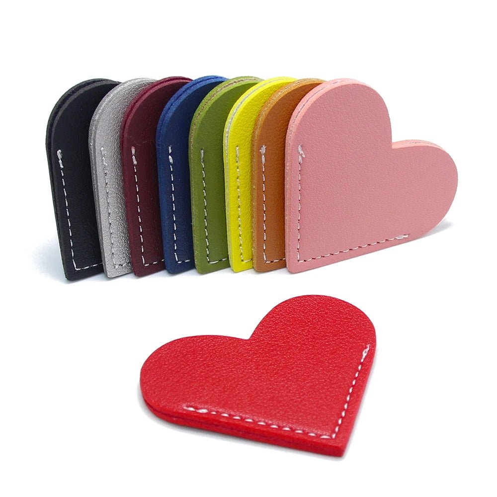 Heart Corner Bookmark – Cute Page Marker for Books &amp; Gifts - Polendo Design heart corner bookmark