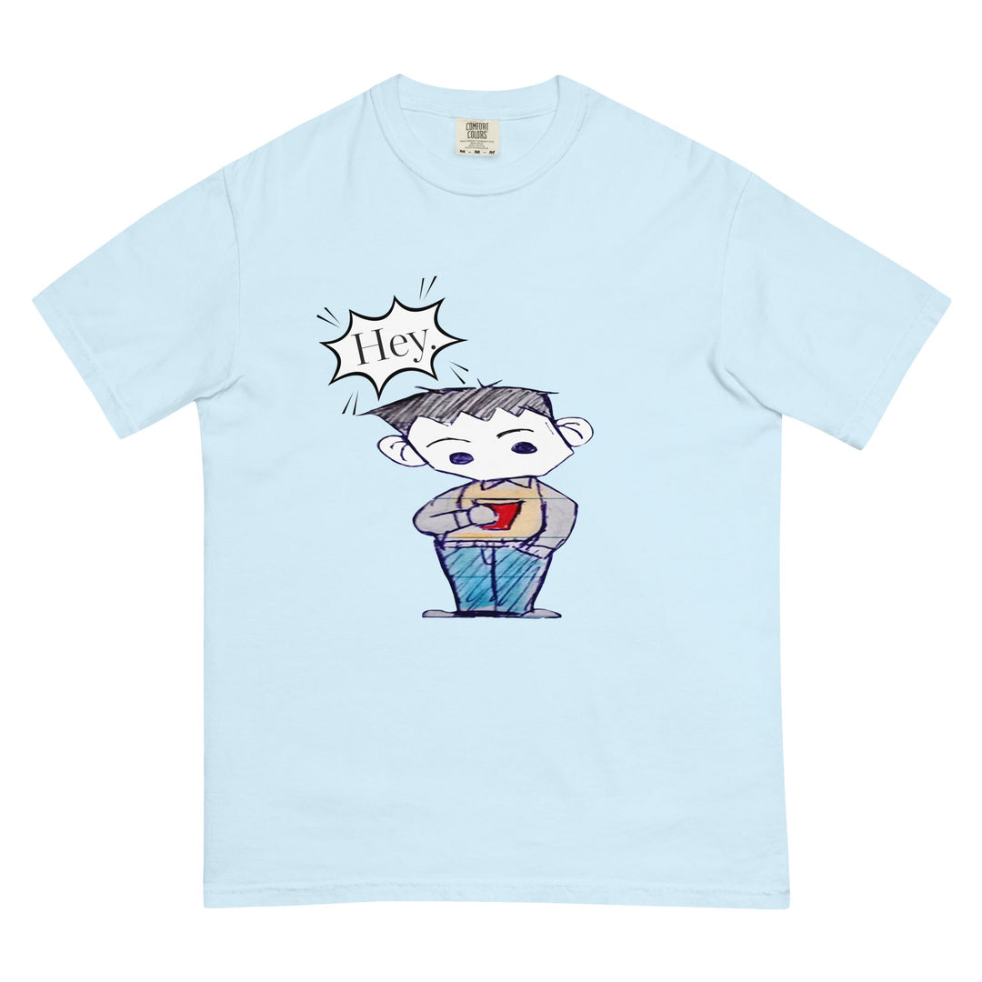 Hey Scottie Garment-Dyed Heavyweight T-Shirt - Polendo Design garment-dyed heavyweight t-shirt