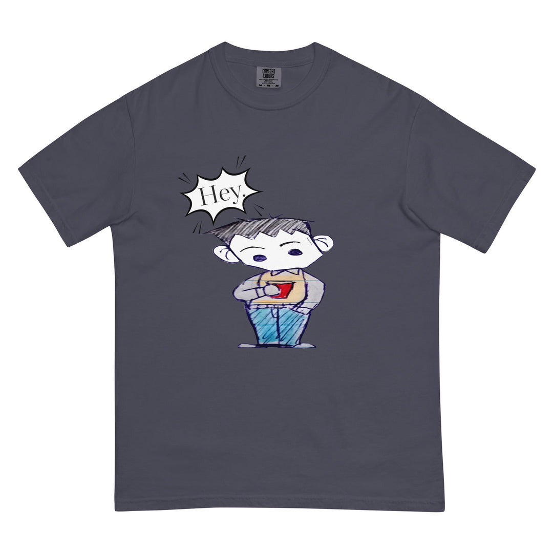 Hey Scottie Garment-Dyed Heavyweight T-Shirt - Polendo Design garment-dyed heavyweight t-shirt