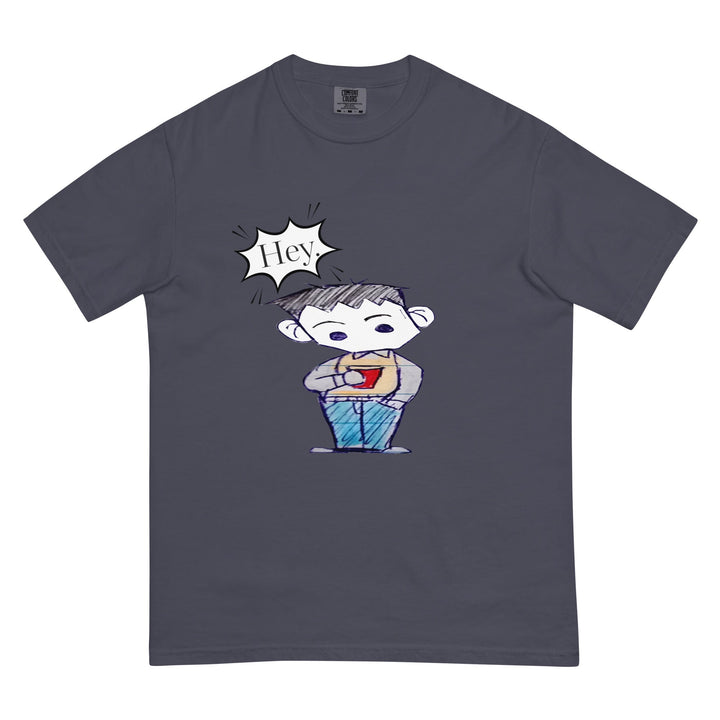 Hey Scottie Garment-Dyed Heavyweight T-Shirt - Polendo Design garment-dyed heavyweight t-shirt