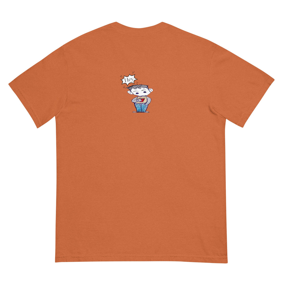 Hey Scottie Garment-Dyed Heavyweight T-Shirt - Polendo Design garment-dyed heavyweight t-shirt