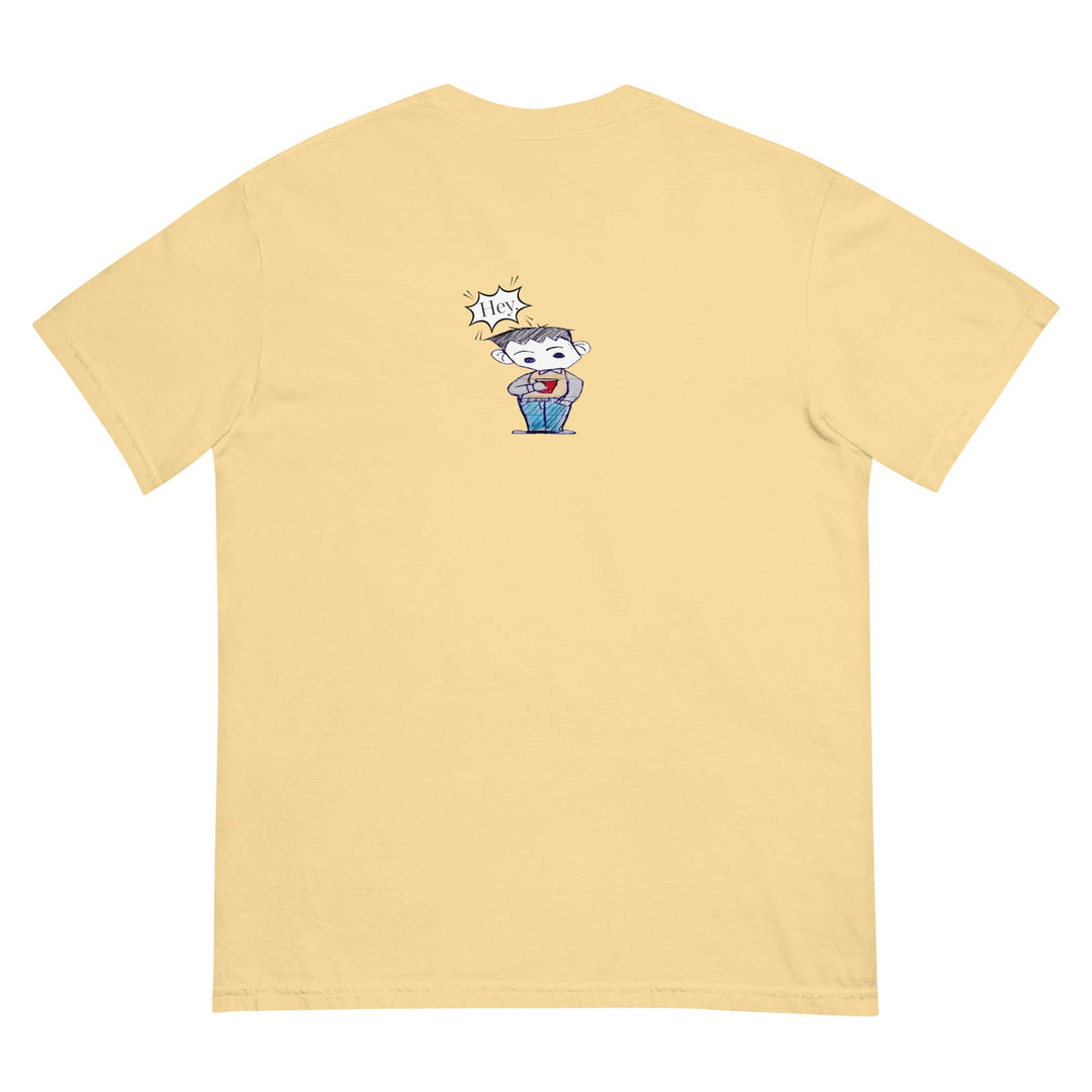 Hey Scottie Garment-Dyed Heavyweight T-Shirt - Polendo Design garment-dyed heavyweight t-shirt