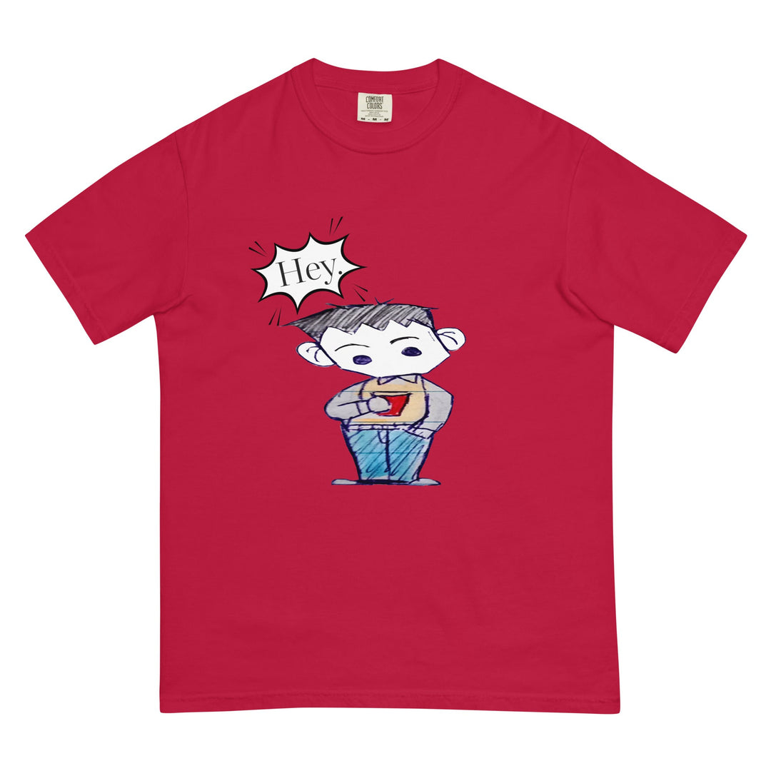 Hey Scottie Garment-Dyed Heavyweight T-Shirt - Polendo Design garment-dyed heavyweight t-shirt
