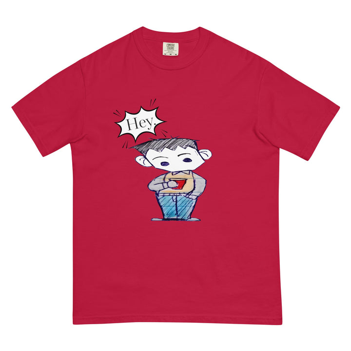 Hey Scottie Garment-Dyed Heavyweight T-Shirt - Polendo Design garment-dyed heavyweight t-shirt