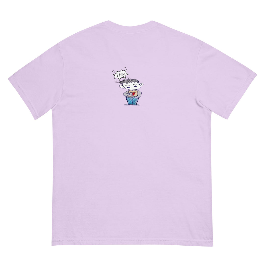 Hey Scottie Garment-Dyed Heavyweight T-Shirt - Polendo Design garment-dyed heavyweight t-shirt