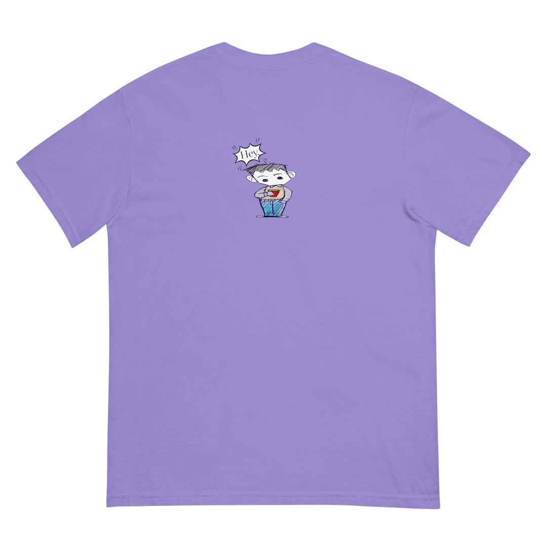 Hey Scottie Garment-Dyed Heavyweight T-Shirt - Polendo Design garment-dyed heavyweight t-shirt