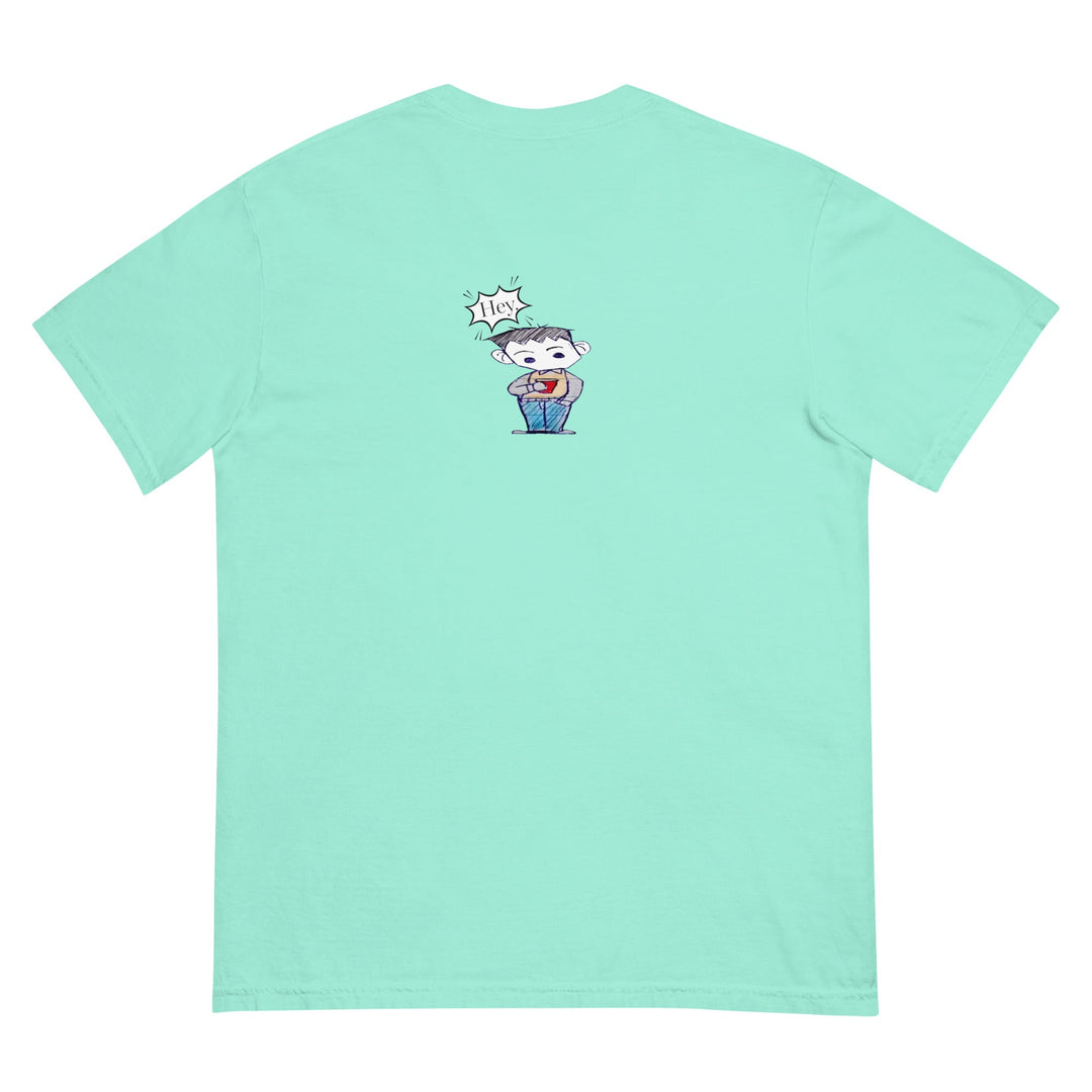 Hey Scottie Garment-Dyed Heavyweight T-Shirt - Polendo Design garment-dyed heavyweight t-shirt